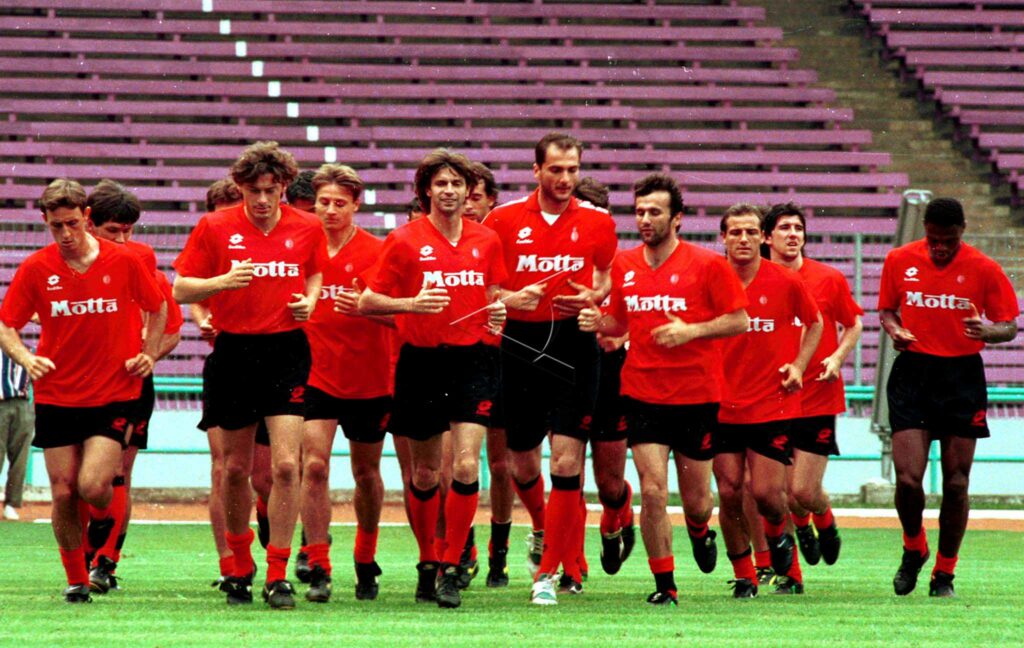 LATIHAN TIM AC MILAN