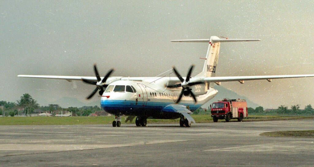 N250 AIRCRAFT UNDERWENT TAXING