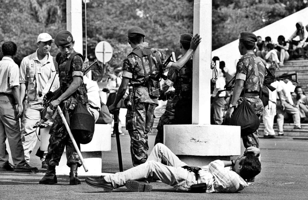 Peaceful Students Demonstration