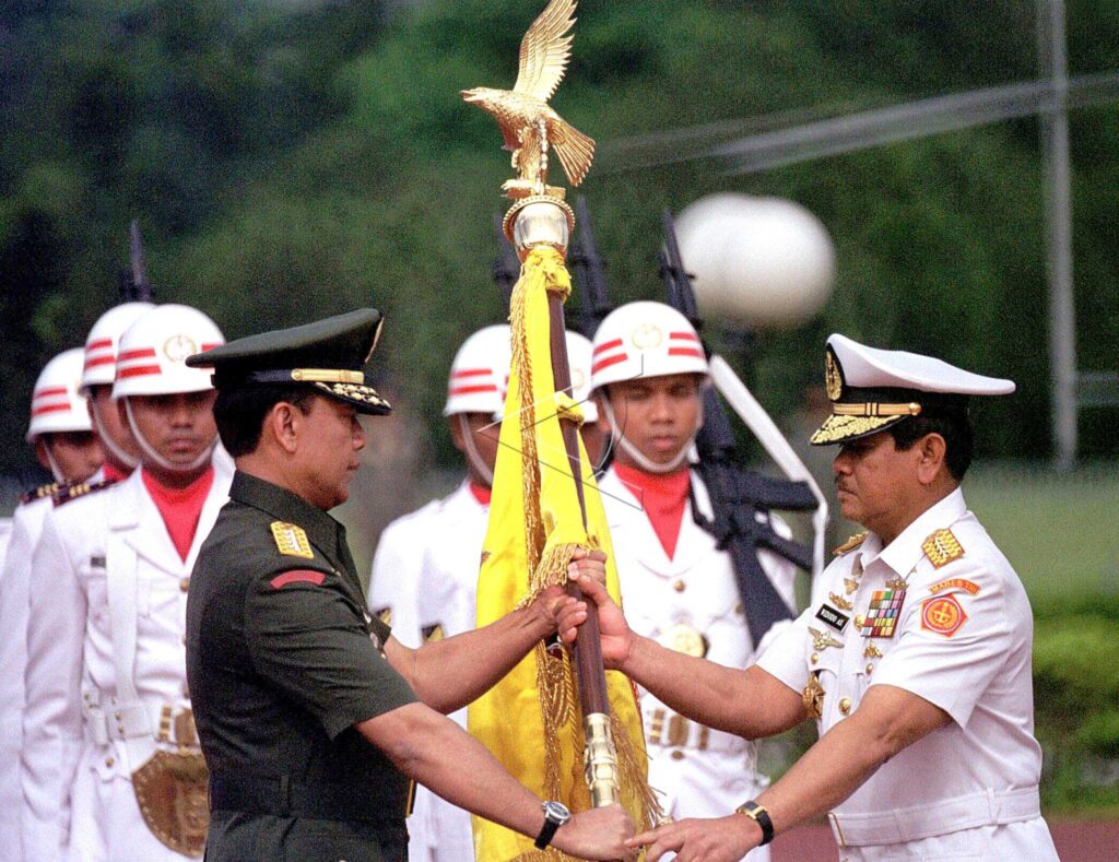 TNI Commander Handover Ceremony