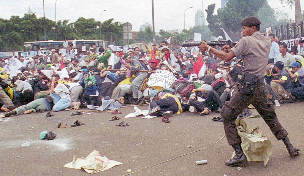 BULOG GATE PROTEST IN JAKARTA