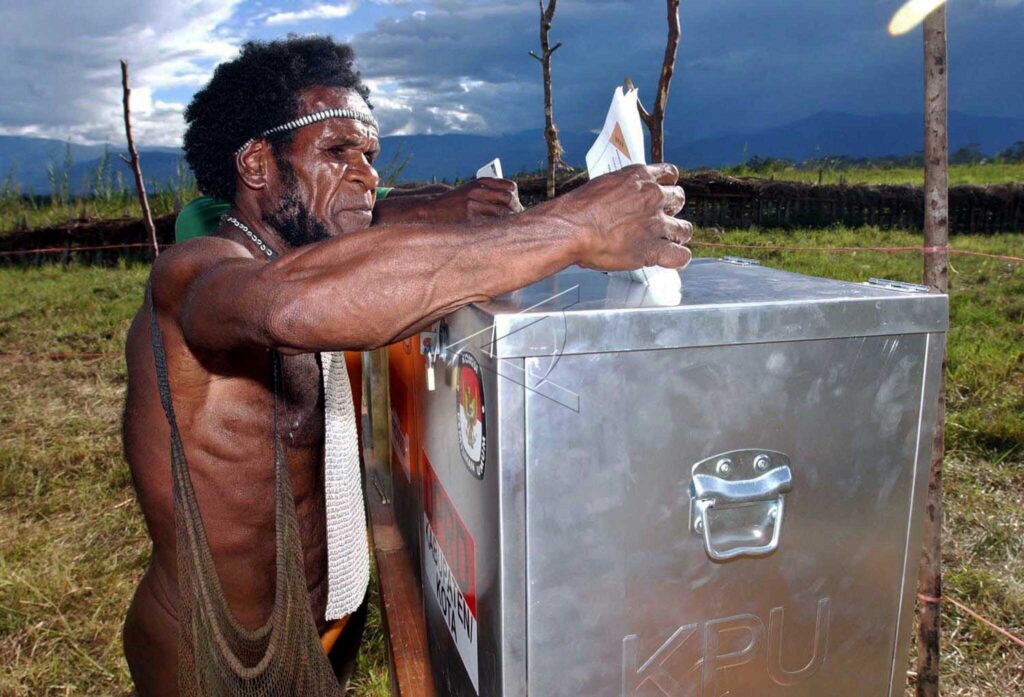 ELECTIONS IN BALIEM VALLEY PAPUA
