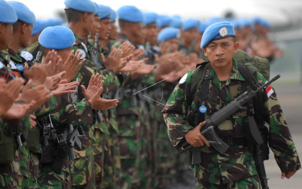 GARUDA TROOPS LEAVING FOR LEBANON