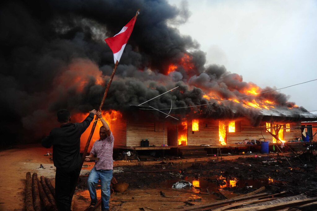 EX-GAFATAR SETTLEMENT BURNT
