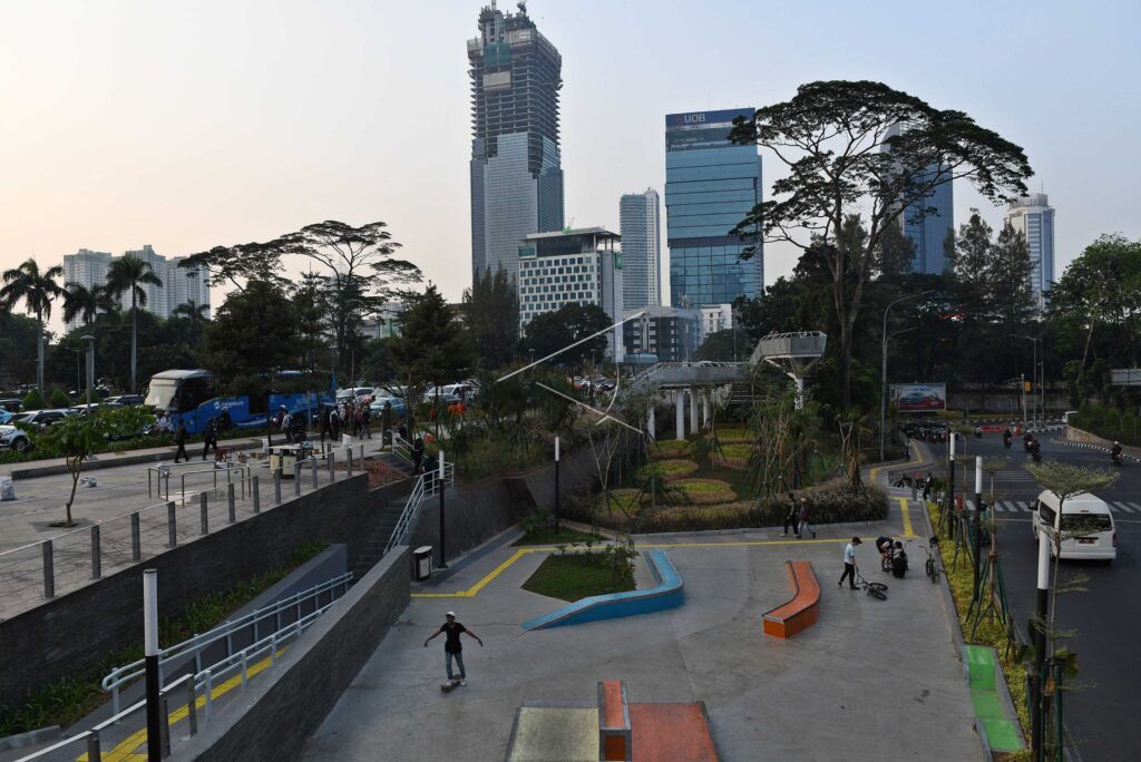 ‘SKATE PARK’ FACILITY IN CENTER OF JAKARTA