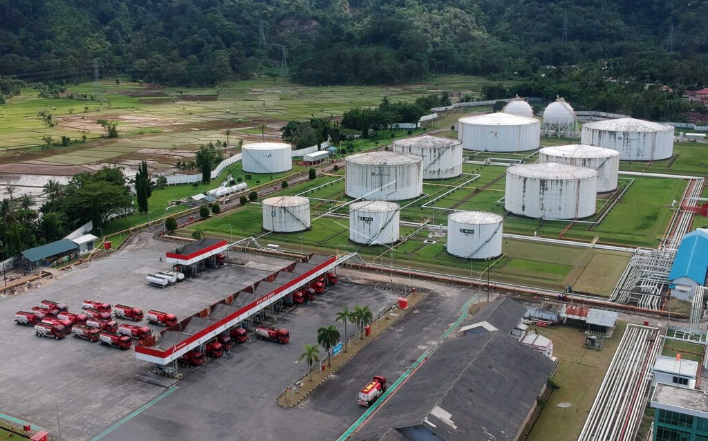 Fuel Oil Terminal (TBBM) Bungus Teluk