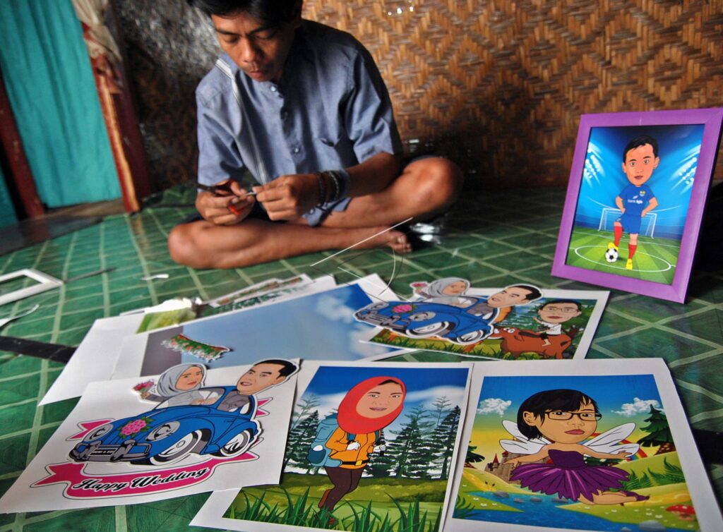 JASA DESAIN KARIKATUR DIGITAL