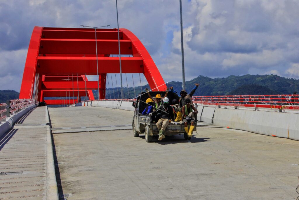 Holtekamp Bridge in Jayapura