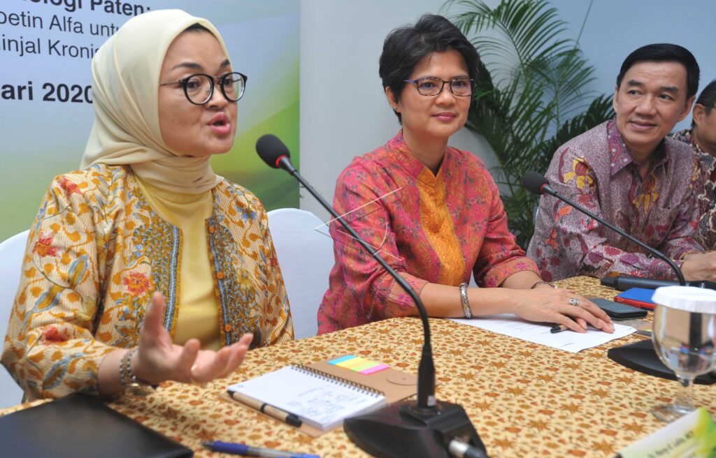 OBAT BIOTEKNOLOGI PATEN TERAPI ANEMIA PENYAKIT GINJAL KRONIS