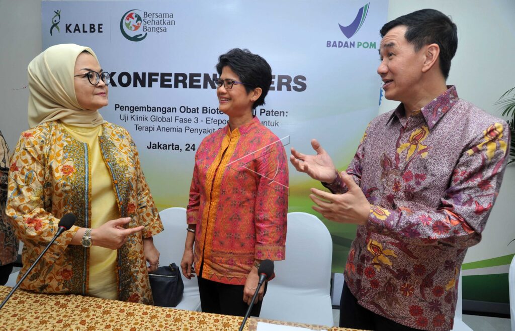 OBAT BIOTEKNOLOGI PATEN TERAPI ANEMIA PENYAKIT GINJAL KRONIS