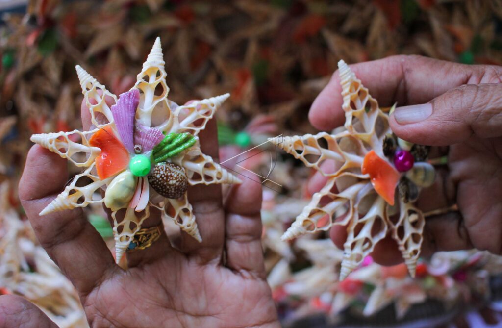 SHELLFISH WASTE CRAFTS