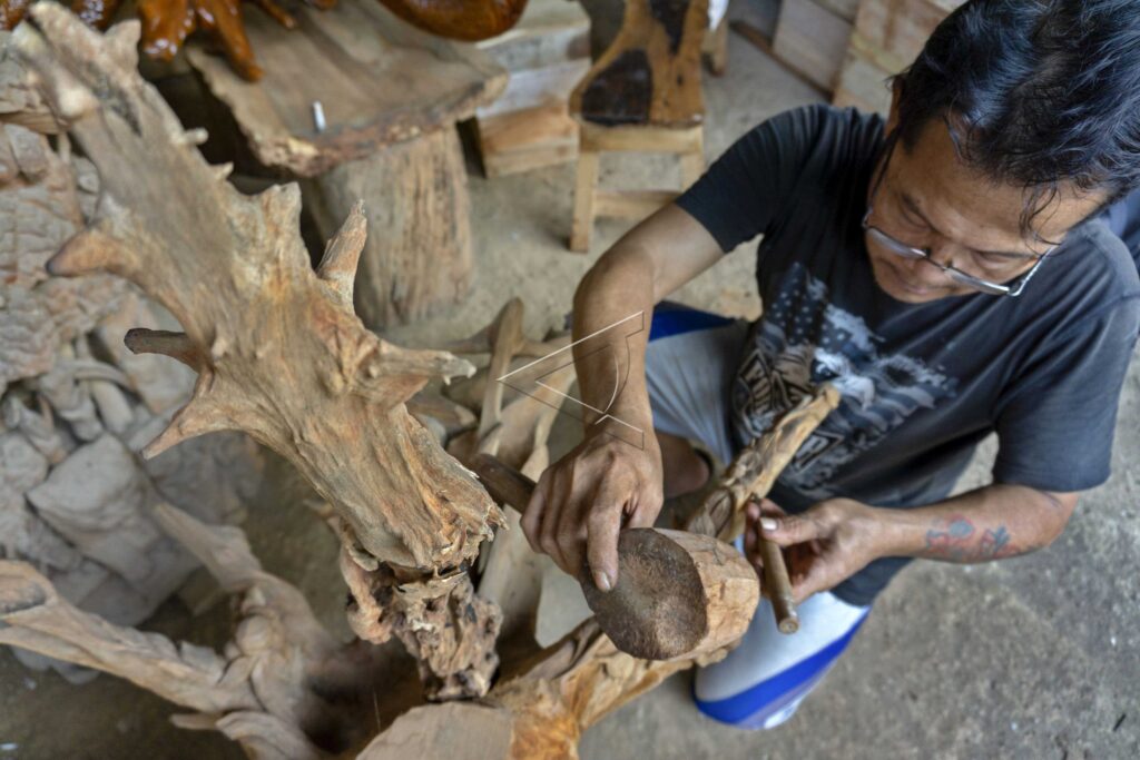 TREE ROOT CARVING HANDCRAFTS