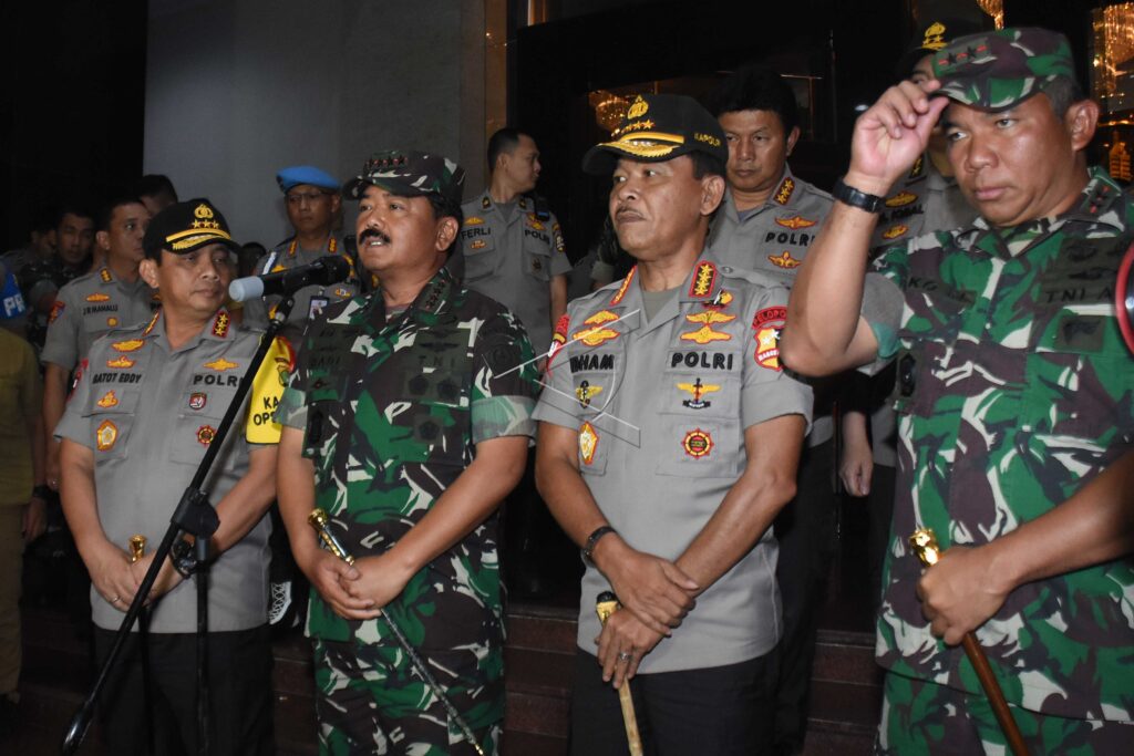 KONPRES PANGLIMA TNI DAN KAPOLRI