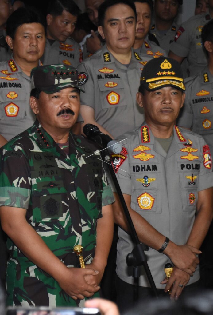 KONPRES PANGLIMA TNI DAN KAPOLRI