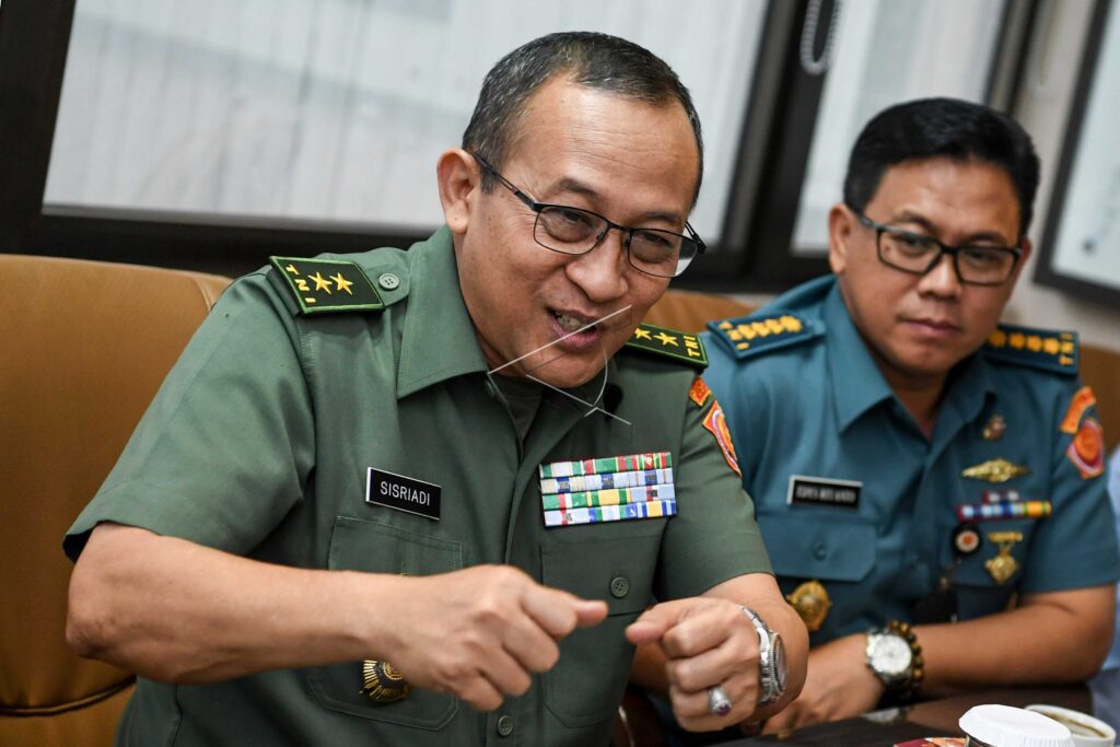 KUNJUNGAN KAPUSPEN TNI