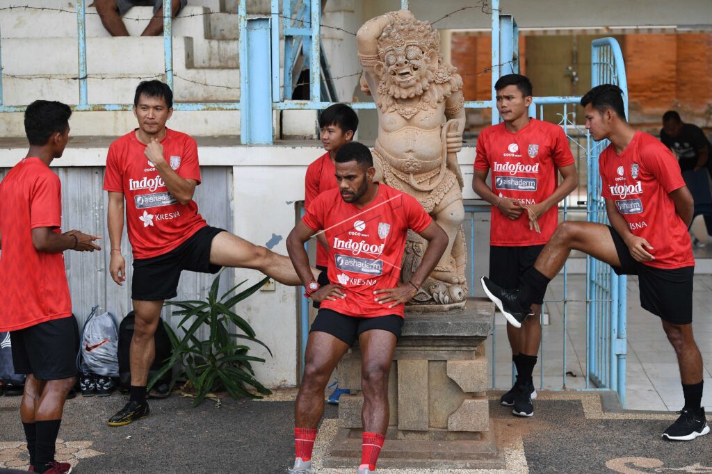 BALI UNITED BERLATIH JELANG LIGA CHAMPIONS ASIA