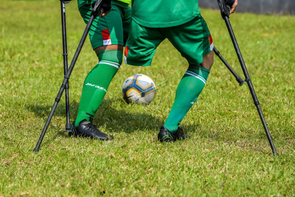 LATIHAN JELANG PIALA ASIA AMPUTEE FOOTBALL