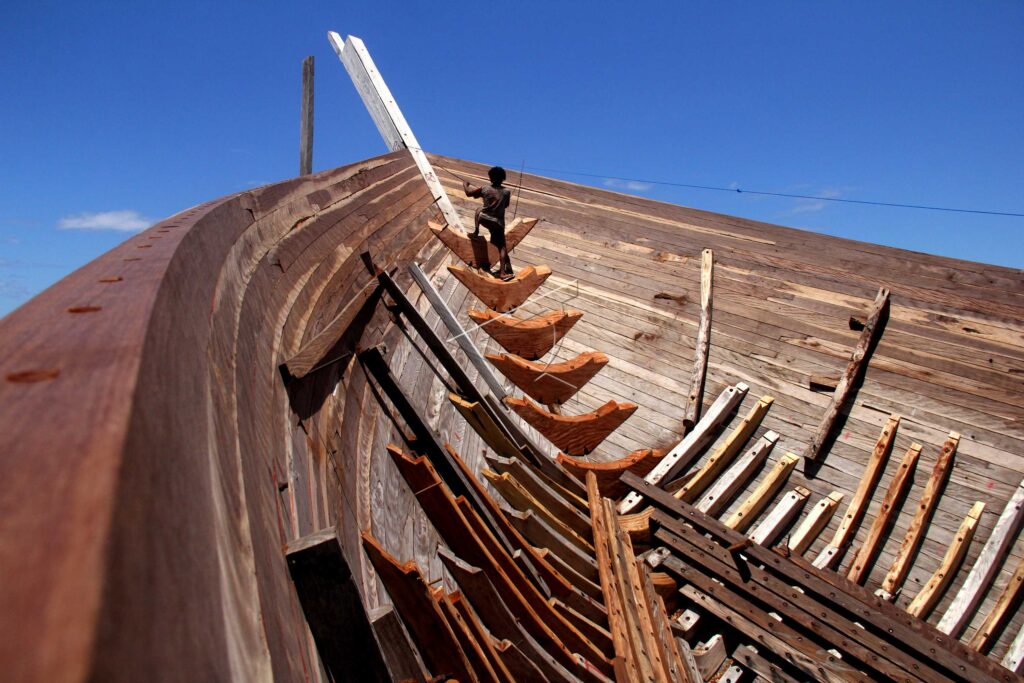 PINISI SHIP IN BULUKUMBA