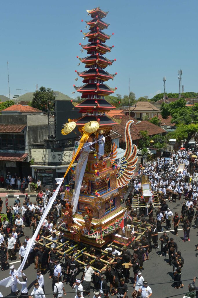 ROYAL NGABEN CEREMONY IN DENPASAR