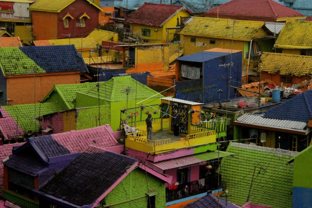 THE COLORFUL VILLAGE OF JODIPAN