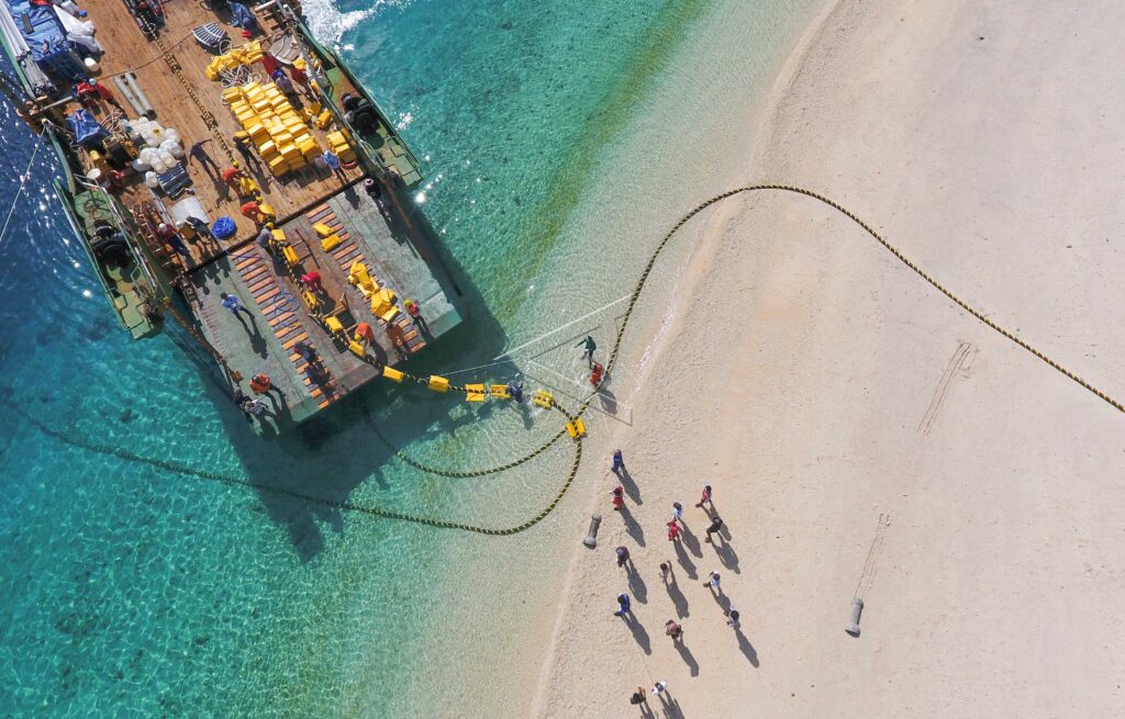 Under the Sea Electricity Cable System