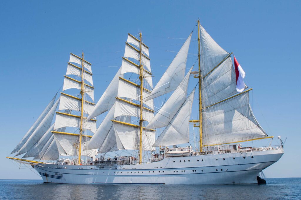 KRI BIMA SUCI SAILING ACTIVITIES