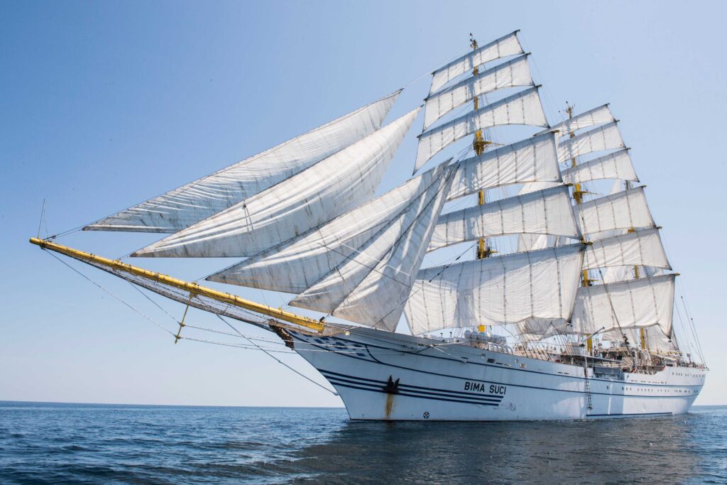 KRI BIMA SUCI SAILING ACTIVITIES