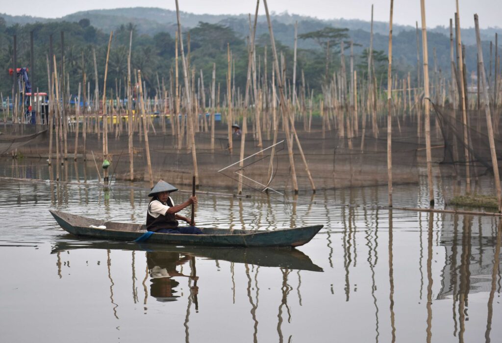 FISH FLOATING CAGE IN RAWA PENING VILLAGE