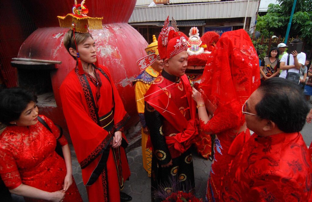 Traditional Chinese Wedding Procession