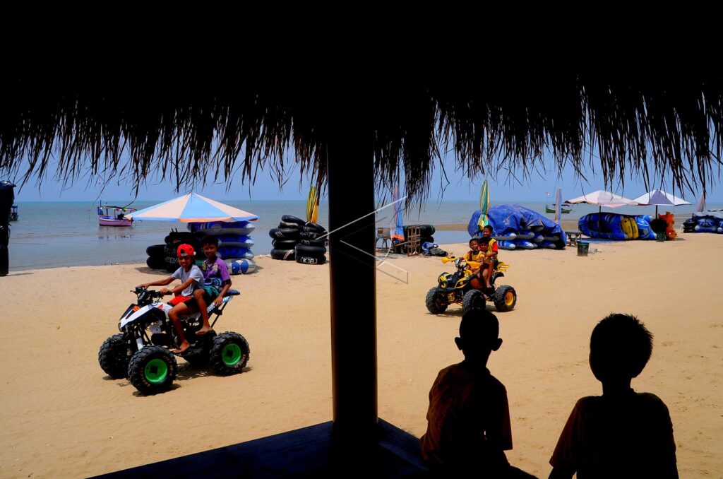 KARANG JAHE BEACH IN REMBANG