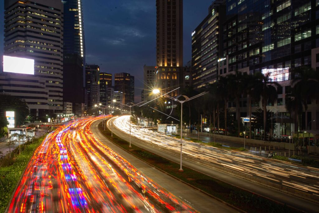 JAKARTA AT NIGHT