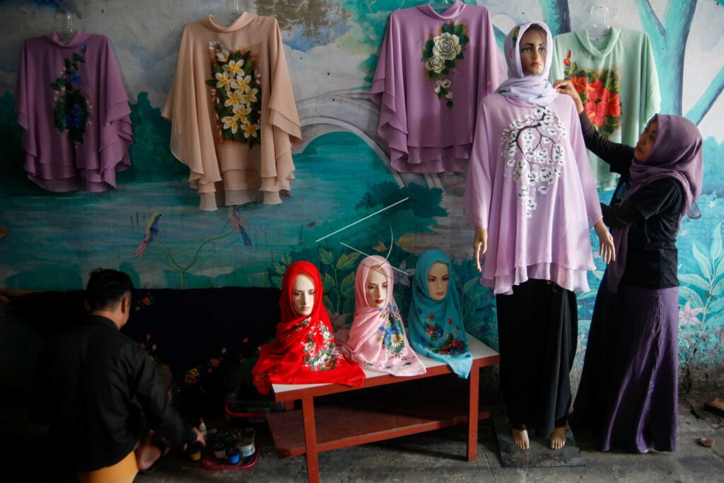 HIJAB PAINTING PRODUCTION