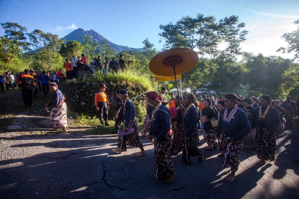 Labuhan Mount Merapi Procession