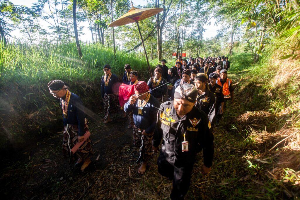 Labuhan Mount Merapi Procession