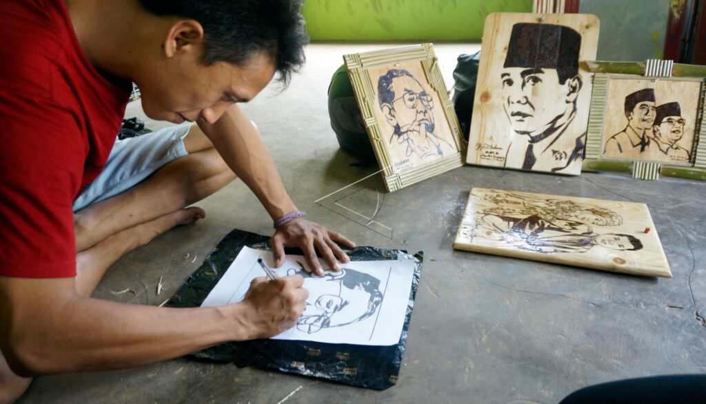 PYROGRAPHY PAINTING ART