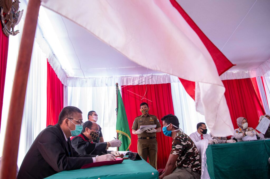 SIDANG OPERASI YUSTISI PROTOKOL KESEHATAN