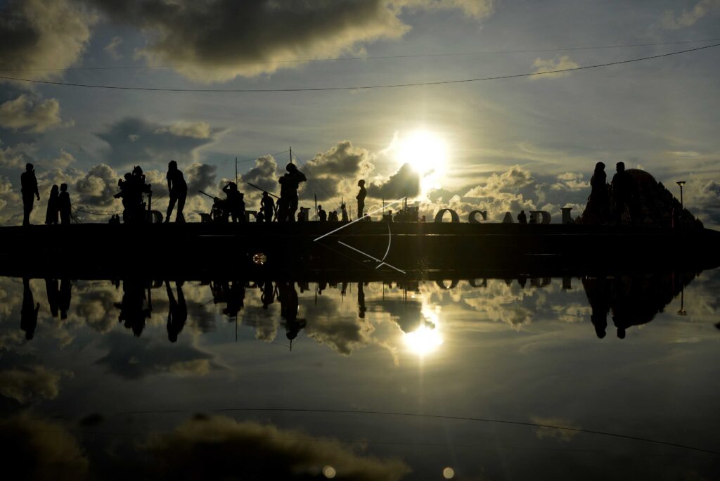 END OF YEAR SUNSET IN MAKASSAR