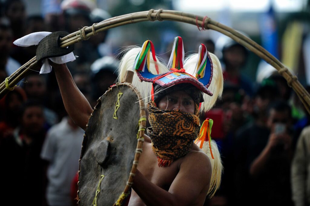 WAR DANCE CACI OF MANGGARAI, EAST NUSA TENGGARA