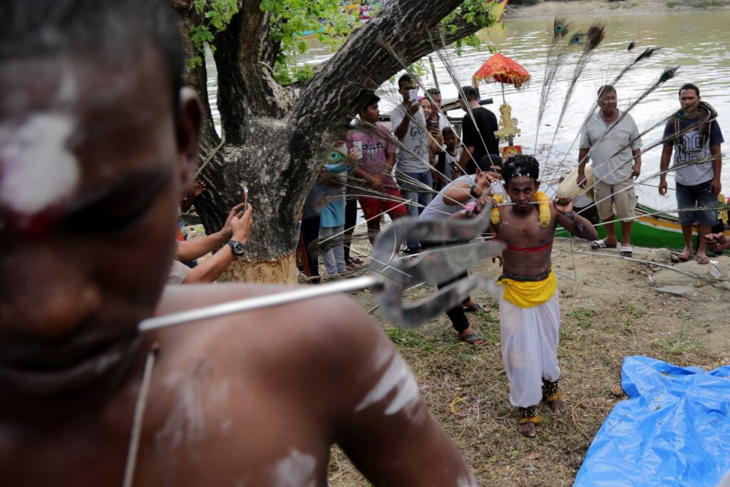 THAIPUSAM DAY OF INDIAN TAMIL HINDUS