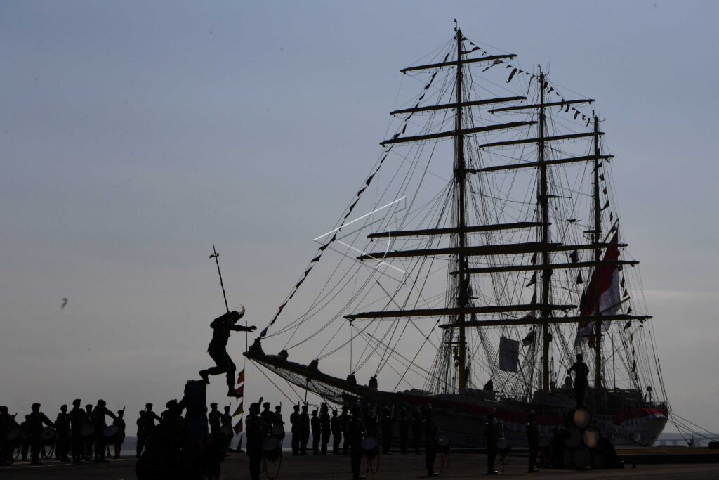DEPARTURE OF KARTIKA JALA KRIDA TASK FORCE