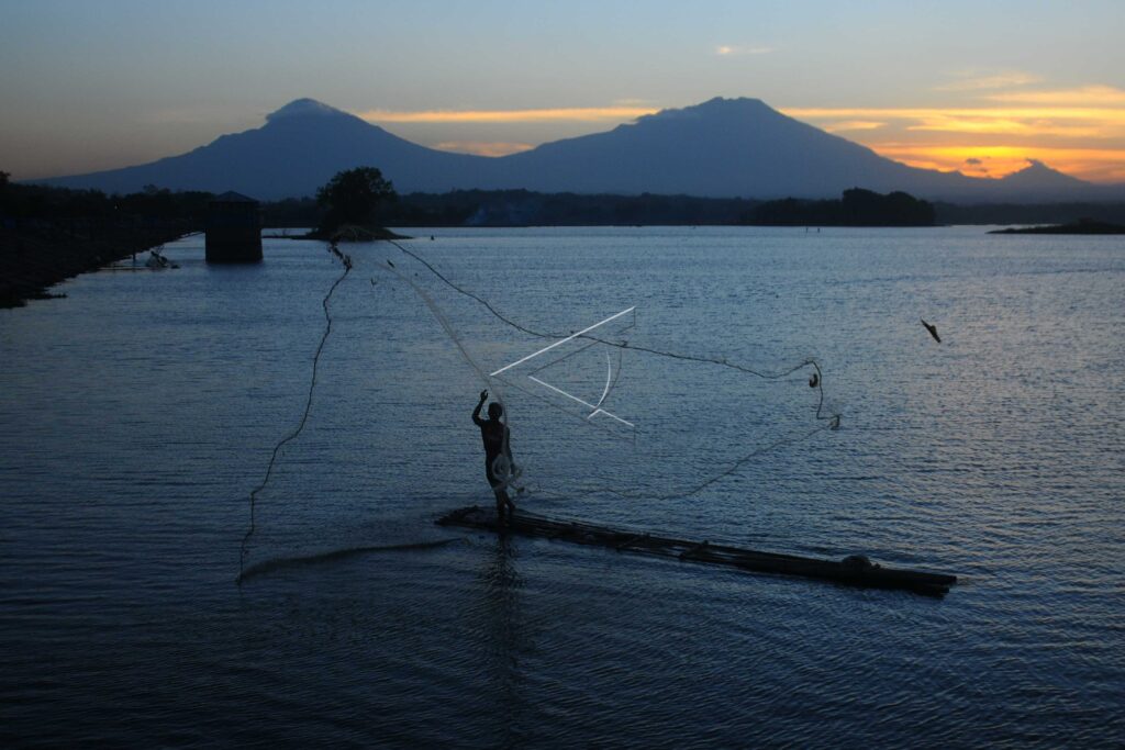 Cengklik Reservoir in Boyolali