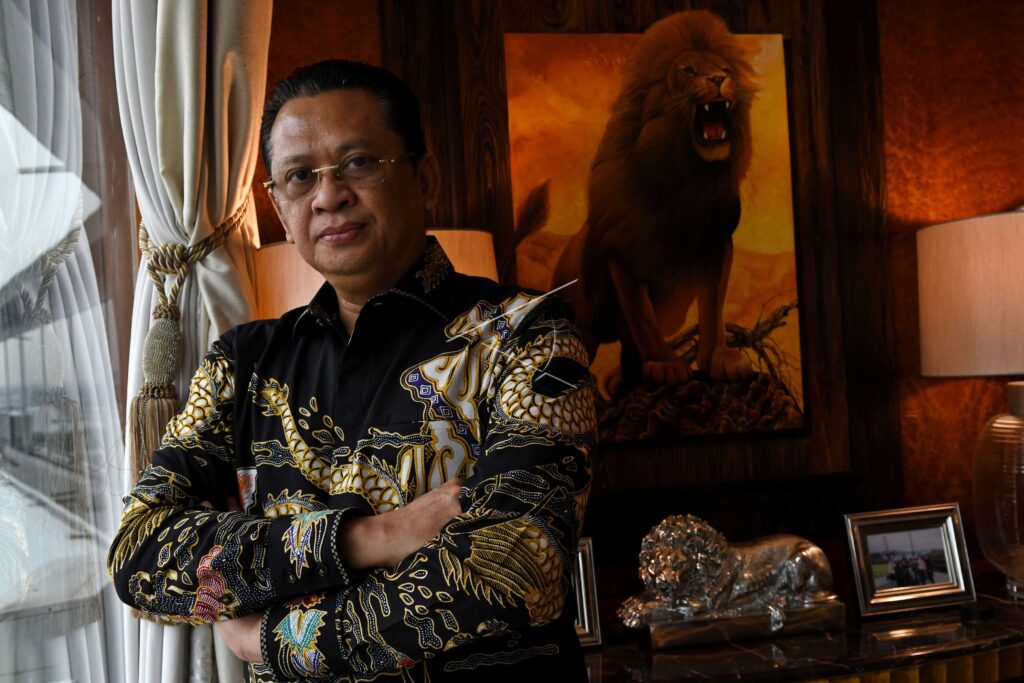 BAMBANG SOESATYO CHAIRMAN OF MPR