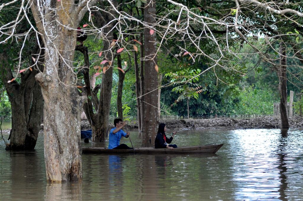 FLOODED ASTANO TEMPLE
