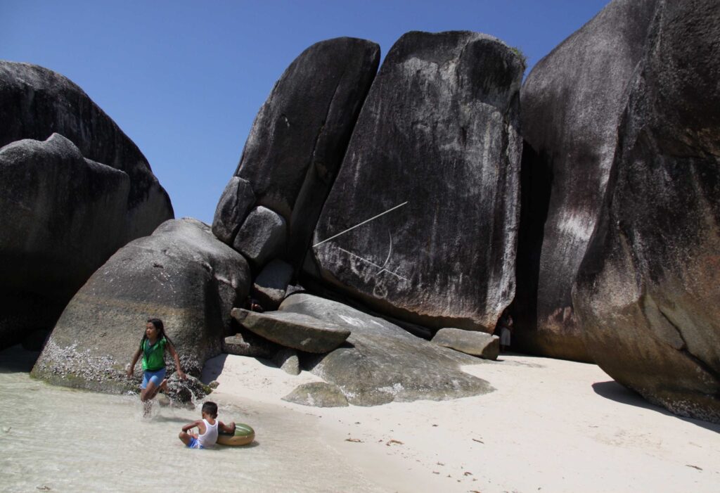 TANJUNG TINGGI BEACH OF BELITUNG