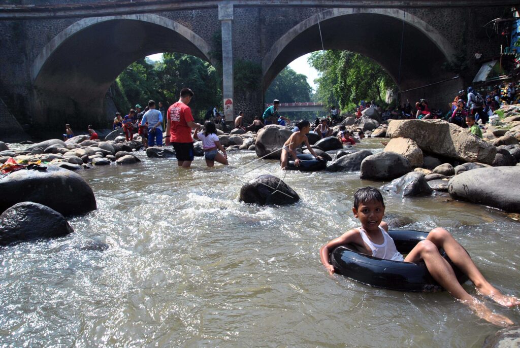 CILIWUNG RIVER IN BOGOR