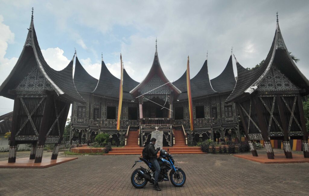 Silinduang Bulan Palace in West Sumatra