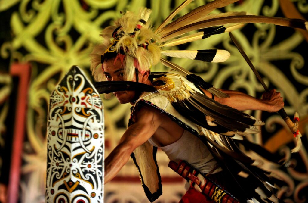DAYAK WAR DANCE