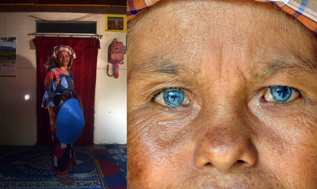 BLUE EYE PEOPLE FROM MINANGKABAU