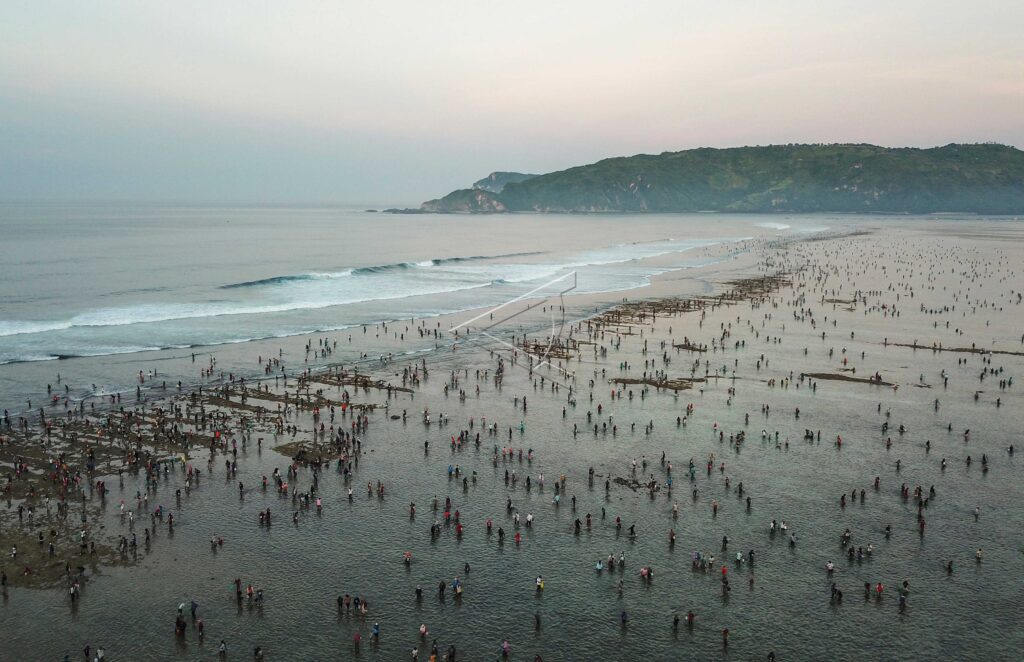 CHARM OF LOMBOK FROM HEIGHT