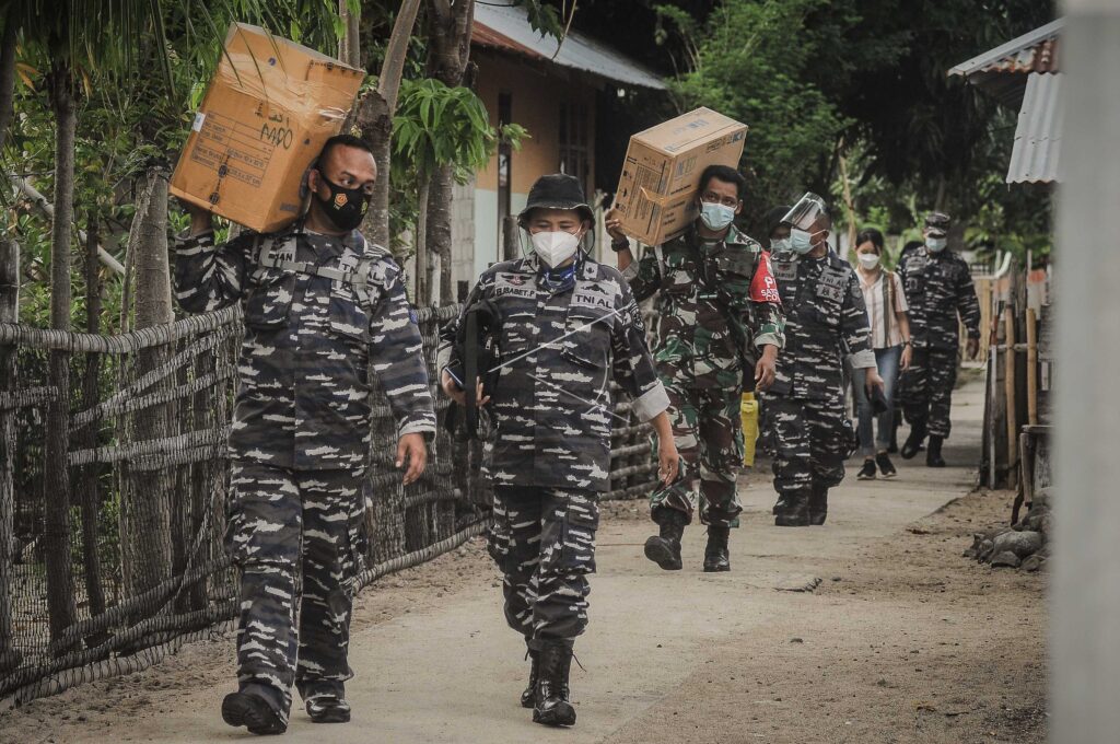INDONESIAN NAVY SPEARHEADS VACCINATION OF COVID-19 IN MARITIME SECTOR